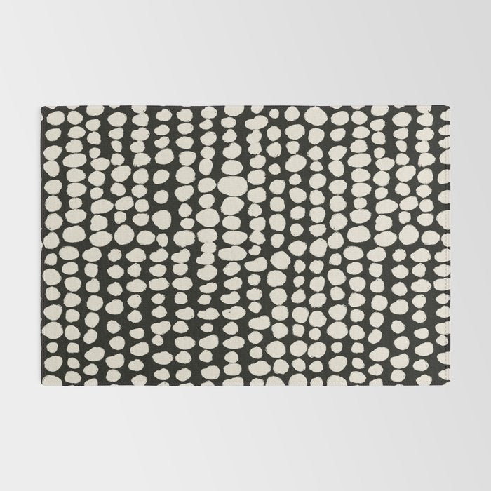 Irregular Polka Dot Pattern #2 Rug Gallery Image 2