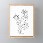 Floral 3 Mini Art Print Gallery Image 1