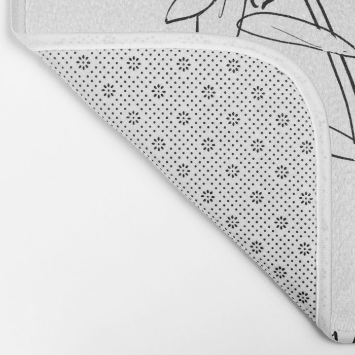 Floral 3 Bath Mat Gallery Image 2