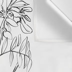 Floral 3 Wall Tapestry Gallery Image 3