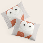 Barn Owl, Bird of United Kingdom Pillow Sham Gallery Image 3