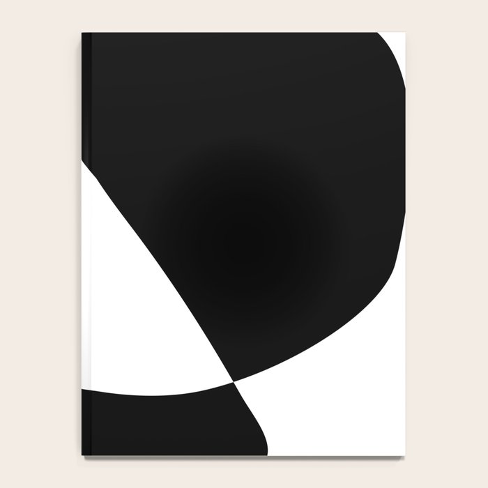 Minimalist Black and White 82 Notebook Gallery Image 4