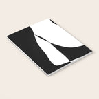 Minimalist Black and White 82 Notebook Gallery Image 3