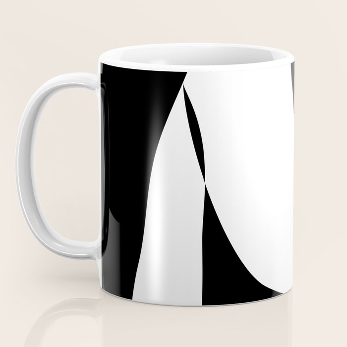 Minimalist Black and White 82 Coffee Mug Gallery Image 3