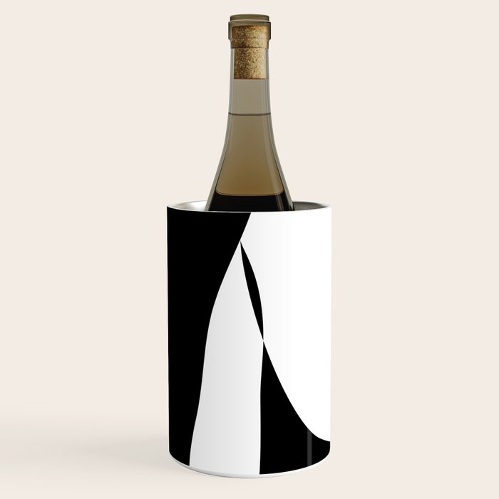 Minimalist Black and White 82 Wine Chiller Gallery Image 2