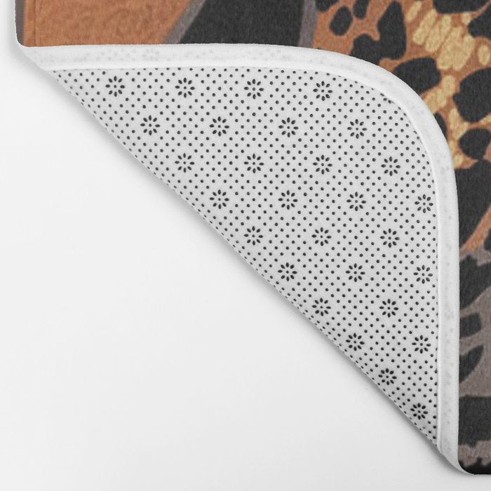 Vintage Munich Zoo Leopard 1912 Advertisement Bath Mat Gallery Image 2