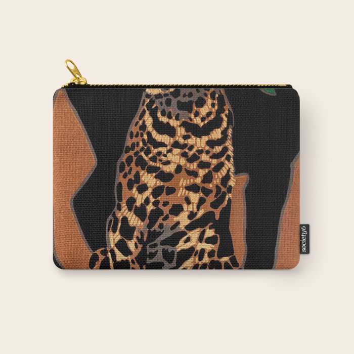 Vintage Munich Zoo Leopard 1912 Advertisement Carry All Pouch Gallery Image 1
