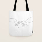 Pinky Swear Tote Bag Gallery Image 1
