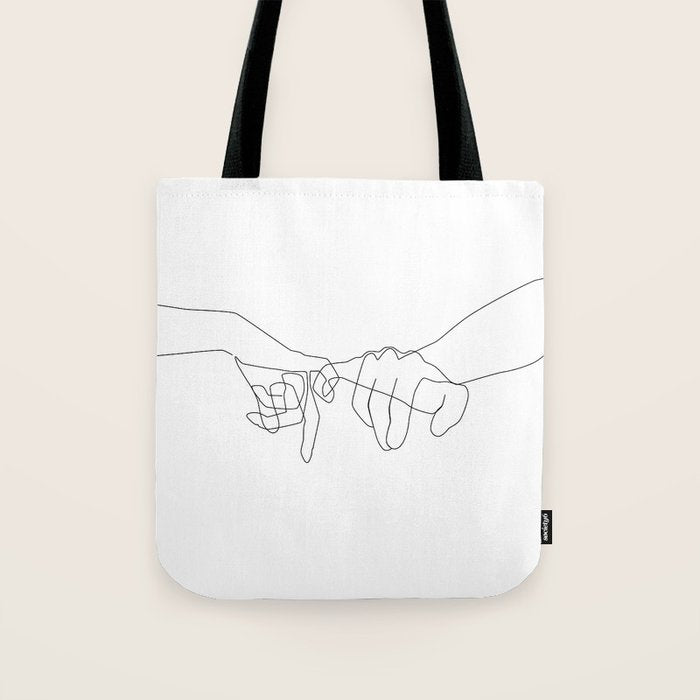Pinky Swear Tote Bag Gallery Image 1