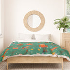Regal Dreams: The Enchanted Nutcracker  Duvet Cover Gallery Image 3