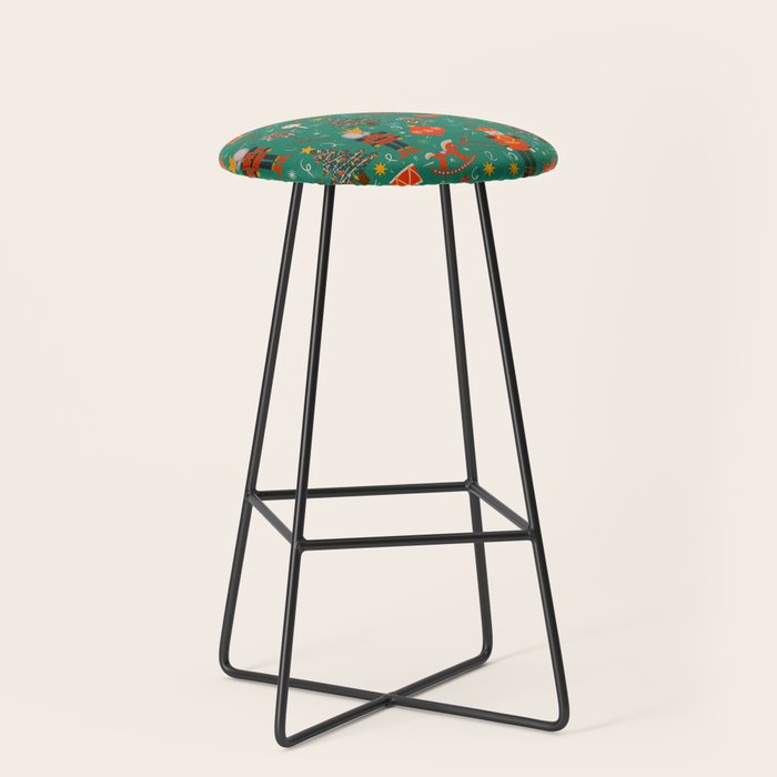 Regal Dreams: The Enchanted Nutcracker  Stool Gallery Image 1