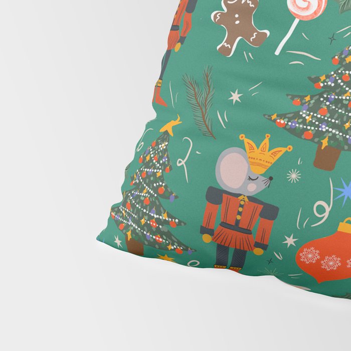 Regal Dreams: The Enchanted Nutcracker  Pillow Sham Gallery Image 4