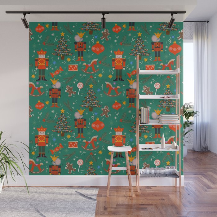 Regal Dreams: The Enchanted Nutcracker  Wall Mural Gallery Image 1