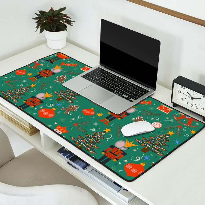 Regal Dreams: The Enchanted Nutcracker  Desk Mat Gallery Image 2