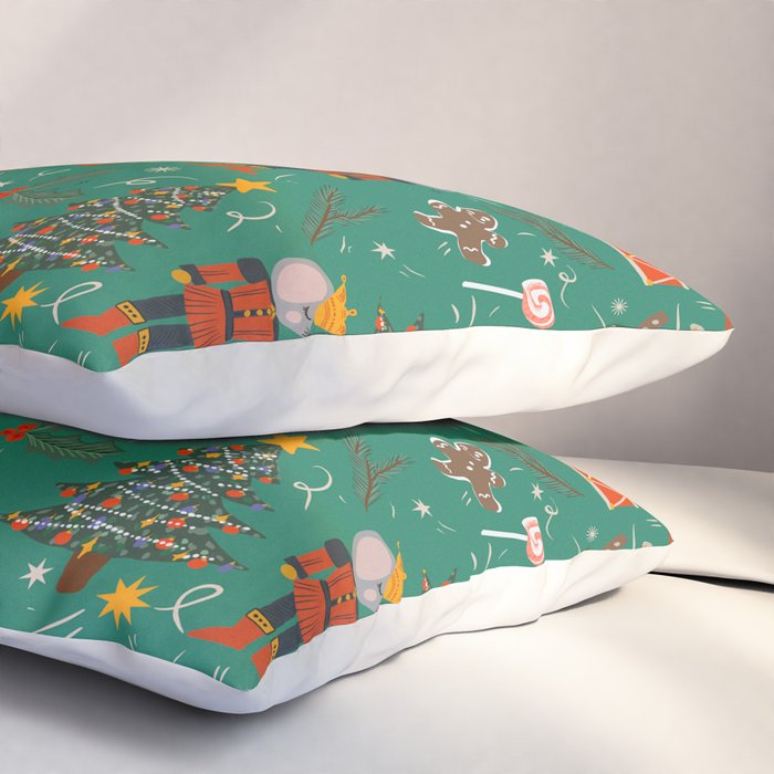 Regal Dreams: The Enchanted Nutcracker  Pillow Sham Gallery Image 3