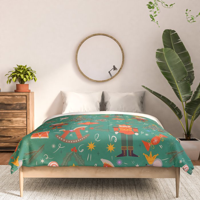 Regal Dreams: The Enchanted Nutcracker  Comforter Gallery Image 3