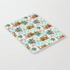 Camel Ride, Modern Bohemian Eclectic Animals, India Culture Travel Palm Desert Painting Notebook Gallery Image 2