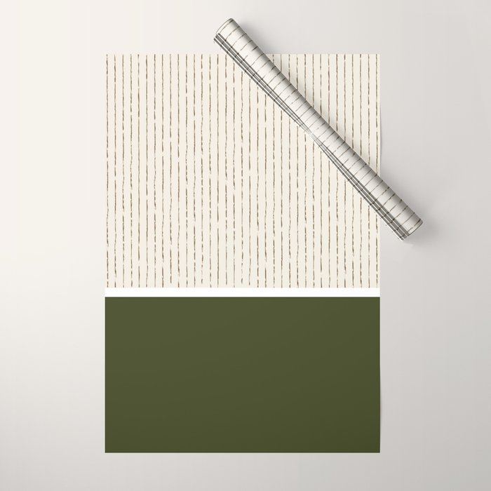 Oat & Avocado Wrapping Paper Gallery Image 1