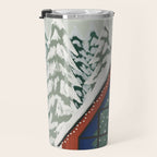 Winter Cabin Travel Mug Gallery Image 3