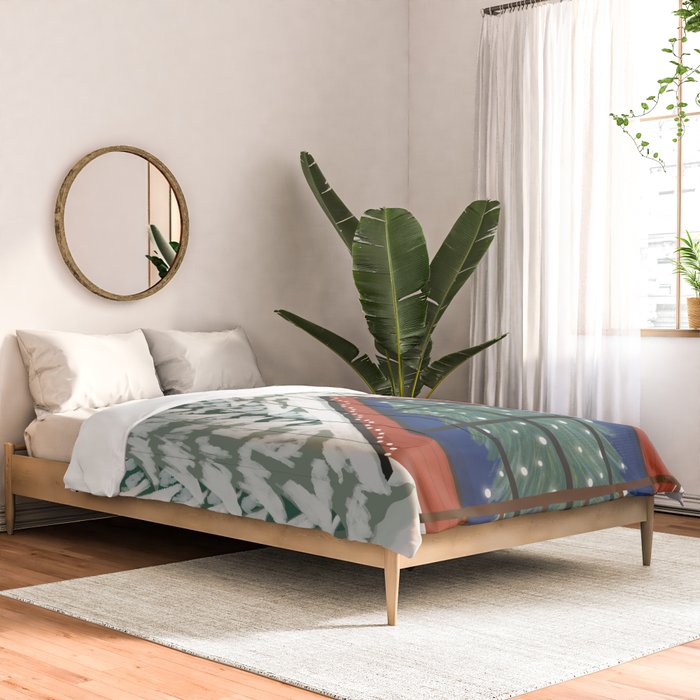 Winter Cabin Comforter Gallery Image 2
