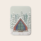 Winter Cabin Bath Mat Gallery Image 1