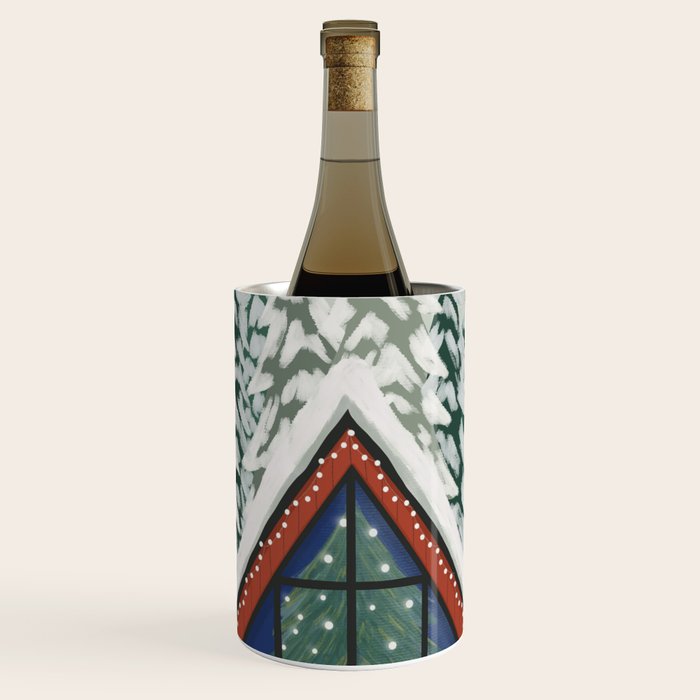 Winter Cabin Wine Chiller Gallery Image 1