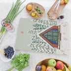Winter Cabin Cutting Board Gallery Image 2