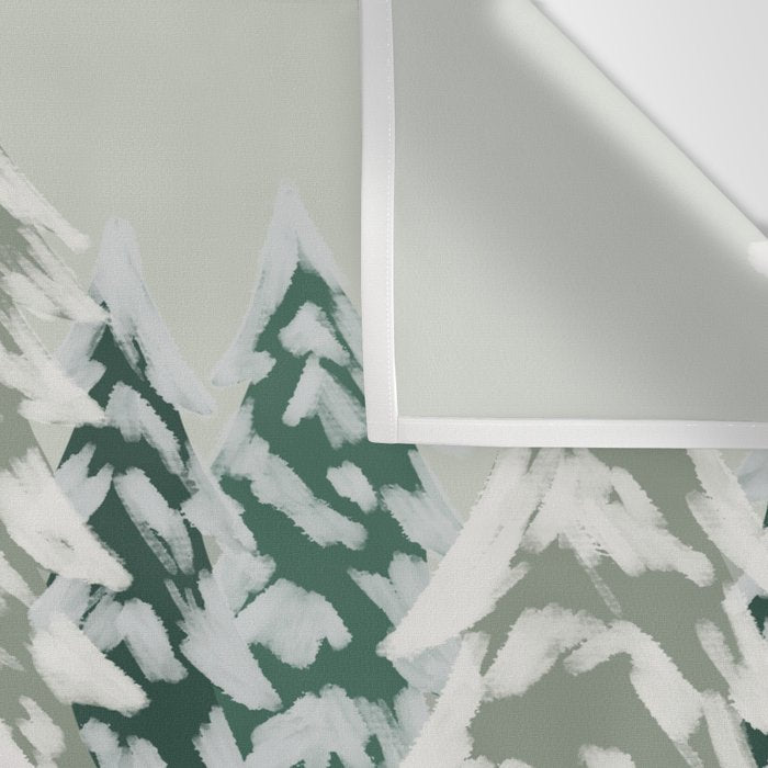 Winter Cabin Wall Tapestry Gallery Image 3