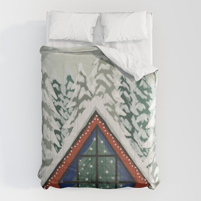 Winter Cabin Comforter Gallery Image 6