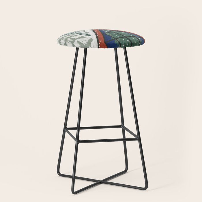 Winter Cabin Stool Gallery Image 1