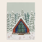 Winter Cabin Poster Gallery Image 4