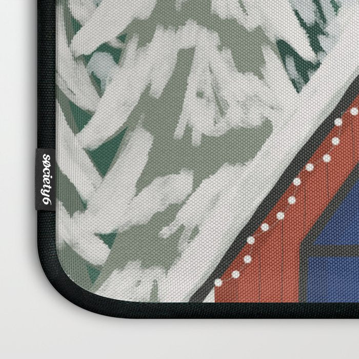 Winter Cabin Laptop Sleeve Gallery Image 3