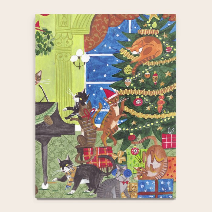 Christmas Cats playing Piano Notebook Gallery Image 4