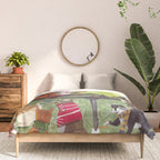 Christmas Cats playing Piano Comforter Gallery Image 3