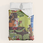 Christmas Cats playing Piano Duvet Cover Gallery Image 6