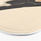 Minimal Abstract Art Nude Woman 4 Bath Mat Gallery Image 3