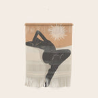 Minimal Abstract Art Nude Woman 4 Wall Hanging Gallery Image 1