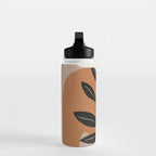 Modern Abstract Minimal Shapes Branches Art 8 Water Bottle Gallery Image 3