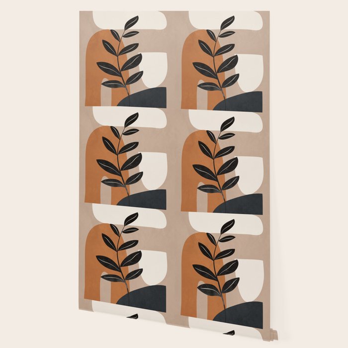 Modern Abstract Minimal Shapes Branches Art 8 Wallpaper Gallery Image 2
