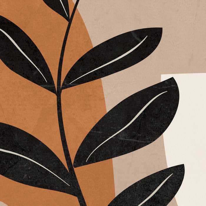 Modern Abstract Minimal Shapes Branches Art 8 Coffee Mug Gallery Image 2
