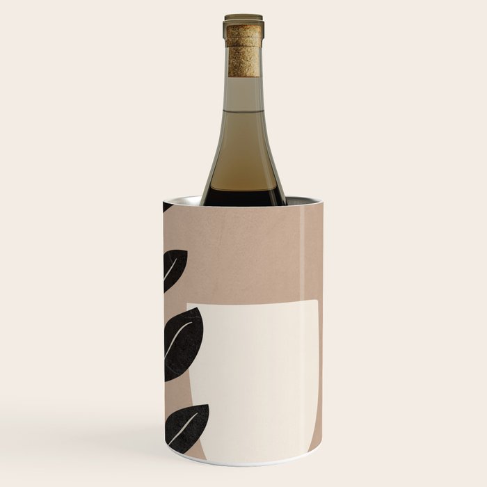 Modern Abstract Minimal Shapes Branches Art 8 Wine Chiller Gallery Image 3