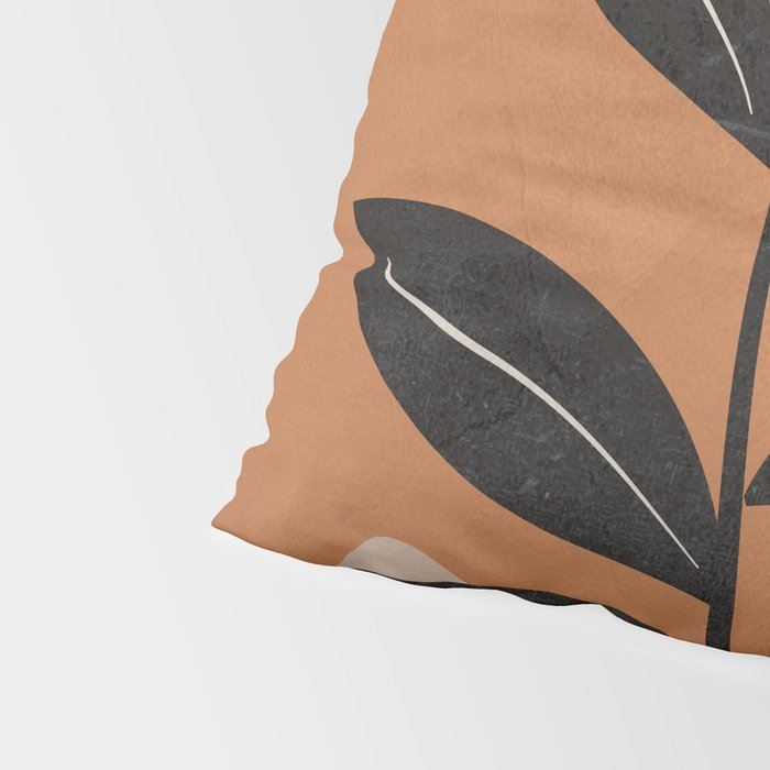 Modern Abstract Minimal Shapes Branches Art 8 Pillow Sham Gallery Image 4