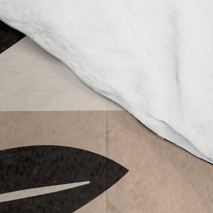 Modern Abstract Minimal Shapes Branches Art 8 Comforter Gallery Image 4