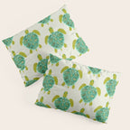 Green Sea Turtle Pillow Sham Gallery Image 3