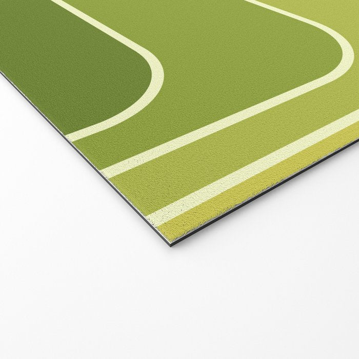 Retro Geometric Sun Set Design 432 Welcome Mat Gallery Image 2