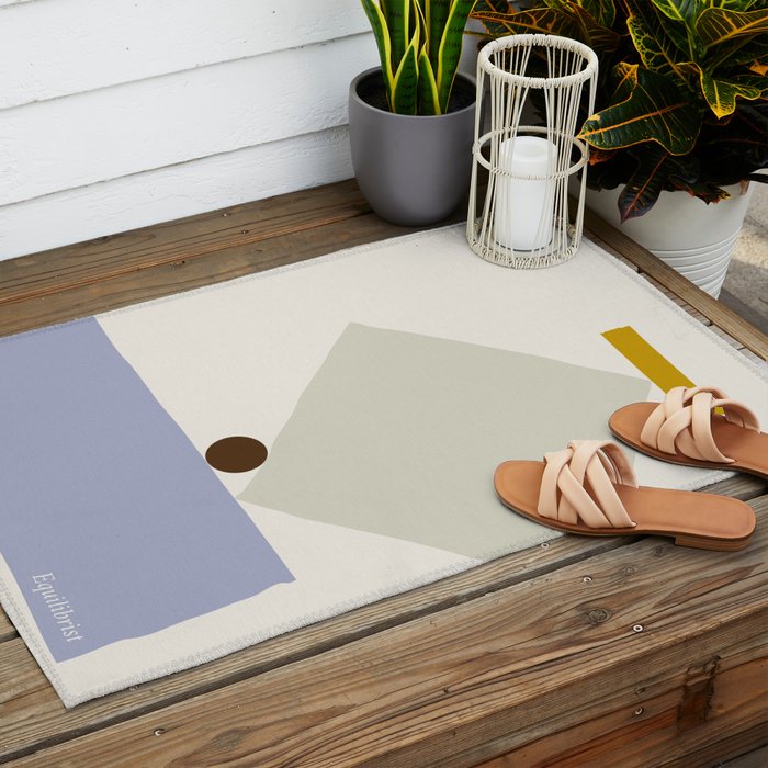 expectant iteration equilibrist Outdoor Rug Gallery Image 2