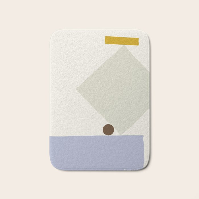 expectant iteration equilibrist Bath Mat Gallery Image 1