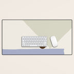 expectant iteration equilibrist Desk Mat Gallery Image 1