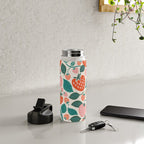Strawberry Fields - Teal Water Bottle Gallery Image 4