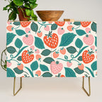Strawberry Fields - Teal Credenza Gallery Image 1